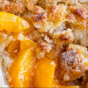 PEACH COBBLER
